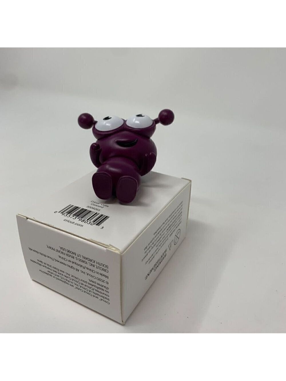 Cricut Cutie CONCORD Purple Cricut Collectible Craft Room Decor Figure Boxed N - Picture 8 of 12